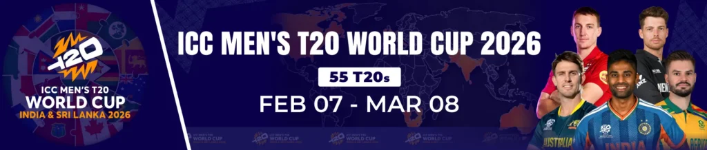 ICCMen's T20 World Cup 2026